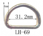 D-ring for fashianal bagLH-69